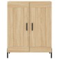 vidaXL Aparador alto madera contrachapada color roble 69,5x34x180 cm vidaXL Aparador alto madera contrachapada color roble 69,5x34x180 cm