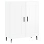 vidaXL Aparador alto madera contrachapada blanco brillo 69,5x34x180 cm vidaXL Aparador alto madera contrachapada blanco brillo 69,5x34x180 cm