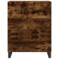 vidaXL Aparador alto madera contrachapada roble ahumado 69,5x34x180 cm vidaXL Aparador alto madera contrachapada roble ahumado 69,5x34x180 cm