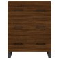 vidaXL Aparador alto madera contrachapada marrón roble 69,5x34x180 cm vidaXL Aparador alto madera contrachapada marrón roble 69,5x34x180 cm
