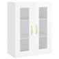 vidaXL Aparador alto madera contrachapada blanco brillo 69,5x34x180 cm vidaXL Aparador alto madera contrachapada blanco brillo 69,5x34x180 cm