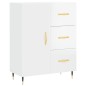 vidaXL Aparador alto madera contrachapada blanco brillo 69,5x34x180 cm vidaXL Aparador alto madera contrachapada blanco brillo 69,5x34x180 cm