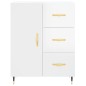 vidaXL Aparador alto madera contrachapada blanco brillo 69,5x34x180 cm vidaXL Aparador alto madera contrachapada blanco brillo 69,5x34x180 cm
