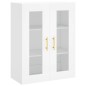 vidaXL Aparador alto madera contrachapada blanco 69,5x34x180 cm vidaXL Aparador alto madera contrachapada blanco 69,5x34x180 cm