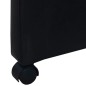  vidaXL Sillas de comedor 6 unidades cuero sintético negro