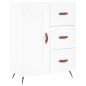 vidaXL Aparador alto madera contrachapada blanco 69,5x34x180 cm vidaXL Aparador alto madera contrachapada blanco 69,5x34x180 cm