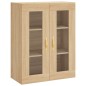 vidaXL Aparador alto madera contrachapada color roble 69,5x34x180 cm vidaXL Aparador alto madera contrachapada color roble 69,5x34x180 cm