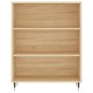 vidaXL Aparador alto madera contrachapada color roble 69,5x34x180 cm vidaXL Aparador alto madera contrachapada color roble 69,5x34x180 cm