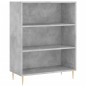 vidaXL Aparador alto madera contrachapada gris hormigón 69,5x34x180 cm vidaXL Aparador alto madera contrachapada gris hormigón 69,5x34x180 cm