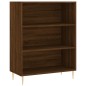 vidaXL Aparador alto madera contrachapada marrón roble 69,5x34x180 cm vidaXL Aparador alto madera contrachapada marrón roble 69,5x34x180 cm