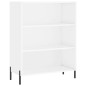 vidaXL Aparador alto madera contrachapada blanco 69,5x34x180 cm vidaXL Aparador alto madera contrachapada blanco 69,5x34x180 cm