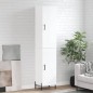 vidaXL Aparador alto madera contrachapada blanco brillo 34,5x34x180 cm vidaXL Aparador alto madera contrachapada blanco brillo 34,5x34x180 cm
