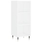 vidaXL Aparador alto madera contrachapada blanco 34,5x34x180 cm vidaXL Aparador alto madera contrachapada blanco 34,5x34x180 cm