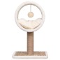 vidaXL Árbol para gatos túnel superior y juguete hierba marina 56 cm vidaXL Árbol para gatos túnel superior y juguete hierba marina 56 cm