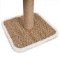 vidaXL Árbol para gatos túnel superior y juguete hierba marina 56 cm vidaXL Árbol para gatos túnel superior y juguete hierba marina 56 cm