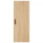 vidaXL Aparador de madera contrachapada roble Sonoma 34,5x34x180 cm