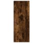 vidaXL Aparador de madera contrachapada roble ahumado 34,5x34x180 cm vidaXL Aparador de madera contrachapada roble ahumado 34,5x34x180 cm