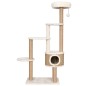 vidaXL Árbol para gatos cojín lujo poste rascador hierba marina 148 cm vidaXL Árbol para gatos cojín lujo poste rascador hierba marina 148 cm