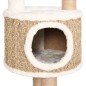 vidaXL Árbol para gatos cojín lujo poste rascador hierba marina 148 cm vidaXL Árbol para gatos cojín lujo poste rascador hierba marina 148 cm