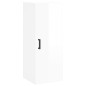 vidaXL Aparador alto madera contrachapada blanco brillo 34,5x34x180 cm vidaXL Aparador alto madera contrachapada blanco brillo 34,5x34x180 cm