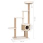 vidaXL Árbol para gatos cojín lujo poste rascador hierba marina 148 cm vidaXL Árbol para gatos cojín lujo poste rascador hierba marina 148 cm