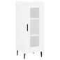 vidaXL Aparador alto madera contrachapada blanco 34,5x34x180 cm vidaXL Aparador alto madera contrachapada blanco 34,5x34x180 cm