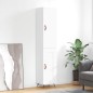 vidaXL Aparador alto madera contrachapada blanco 34,5x34x180 cm vidaXL Aparador alto madera contrachapada blanco 34,5x34x180 cm