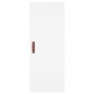 vidaXL Aparador alto madera contrachapada blanco 34,5x34x180 cm vidaXL Aparador alto madera contrachapada blanco 34,5x34x180 cm