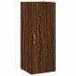 vidaXL Aparador alto madera contrachapada roble marrón 34,5x34x180 cm vidaXL Aparador alto madera contrachapada roble marrón 34,5x34x180 cm