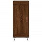 vidaXL Aparador alto madera contrachapada roble marrón 34,5x34x180 cm vidaXL Aparador alto madera contrachapada roble marrón 34,5x34x180 cm