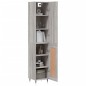 vidaXL Aparador alto madera contrachapada gris Sonoma 34,5x34x180 cm vidaXL Aparador alto madera contrachapada gris Sonoma 34,5x34x180 cm
