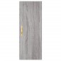 vidaXL Aparador alto madera contrachapada gris Sonoma 34,5x34x180 cm vidaXL Aparador alto madera contrachapada gris Sonoma 34,5x34x180 cm