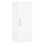 vidaXL Aparador alto madera contrachapada blanco 34,5x34x180 cm vidaXL Aparador alto madera contrachapada blanco 34,5x34x180 cm