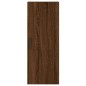 vidaXL Aparador alto madera contrachapada roble marrón 34,5x34x180 cm vidaXL Aparador alto madera contrachapada roble marrón 34,5x34x180 cm