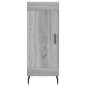 vidaXL Aparador alto madera contrachapada gris Sonoma 34,5x34x180 cm vidaXL Aparador alto madera contrachapada gris Sonoma 34,5x34x180 cm