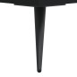 vidaXL Aparador de madera contrachapada negro 34,5x34x180 cm vidaXL Aparador de madera contrachapada negro 34,5x34x180 cm