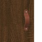 vidaXL Aparador alto madera contrachapada roble marrón 34,5x34x180 cm vidaXL Aparador alto madera contrachapada roble marrón 34,5x34x180 cm