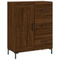 vidaXL Aparador alto madera contrachapada marrón roble 69,5x34x180 cm vidaXL Aparador alto madera contrachapada marrón roble 69,5x34x180 cm