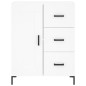 vidaXL Aparador alto madera contrachapada blanco 69,5x34x180 cm vidaXL Aparador alto madera contrachapada blanco 69,5x34x180 cm
