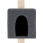 vidaXL Rascador para gatos con postes de sisal gris oscuro 180 cm