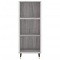 vidaXL Aparador alto madera contrachapada gris Sonoma 34,5x34x180 cm vidaXL Aparador alto madera contrachapada gris Sonoma 34,5x34x180 cm