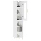 vidaXL Aparador alto madera contrachapada blanco 34,5x34x180 cm vidaXL Aparador alto madera contrachapada blanco 34,5x34x180 cm