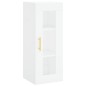 vidaXL Aparador alto madera contrachapada blanco 34,5x34x180 cm vidaXL Aparador alto madera contrachapada blanco 34,5x34x180 cm