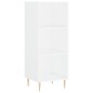 vidaXL Aparador alto madera contrachapada blanco 34,5x34x180 cm vidaXL Aparador alto madera contrachapada blanco 34,5x34x180 cm