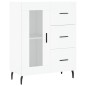 vidaXL Aparador alto madera contrachapada blanco 69,5x34x180 cm vidaXL Aparador alto madera contrachapada blanco 69,5x34x180 cm
