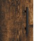 vidaXL Aparador alto madera contrachapada roble ahumado 69,5x34x180 cm