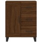 vidaXL Aparador alto madera contrachapada marrón roble 69,5x34x180 cm vidaXL Aparador alto madera contrachapada marrón roble 69,5x34x180 cm