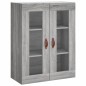 vidaXL Aparador alto madera contrachapada gris sonoma 69,5x34x180 cm vidaXL Aparador alto madera contrachapada gris sonoma 69,5x34x180 cm