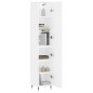 vidaXL Aparador alto madera contrachapada blanco 34,5x34x180 cm vidaXL Aparador alto madera contrachapada blanco 34,5x34x180 cm