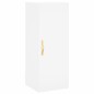 vidaXL Aparador alto madera contrachapada blanco 34,5x34x180 cm vidaXL Aparador alto madera contrachapada blanco 34,5x34x180 cm